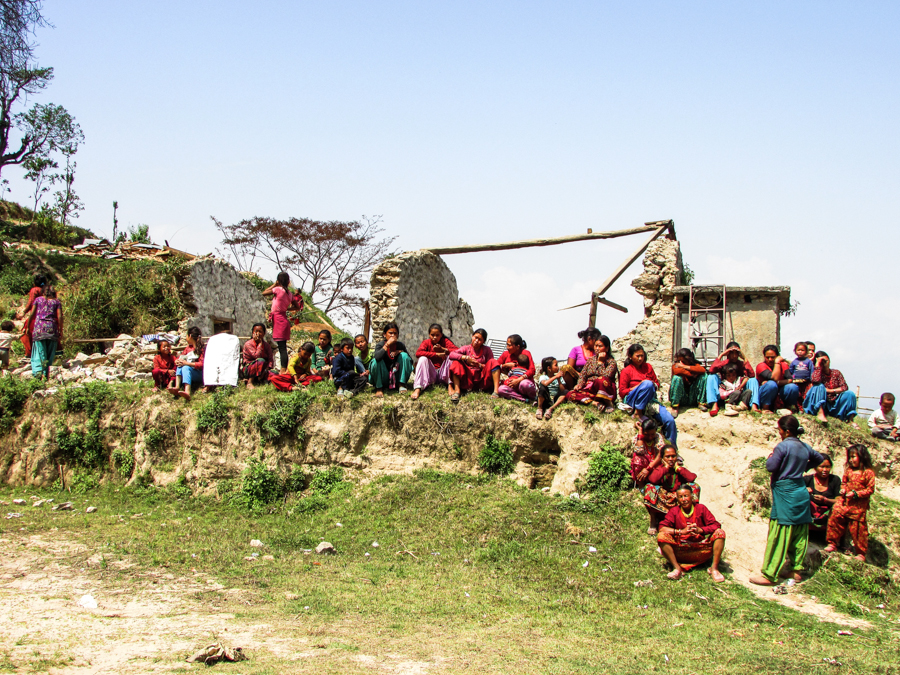 womens group waiting for support as well as learning